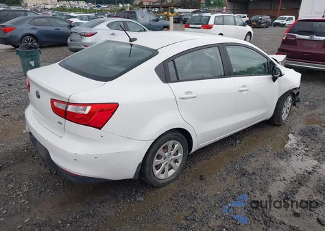 2016 Kia Rio Lx from USA, damaged, VIN KNADM4A35G6649562